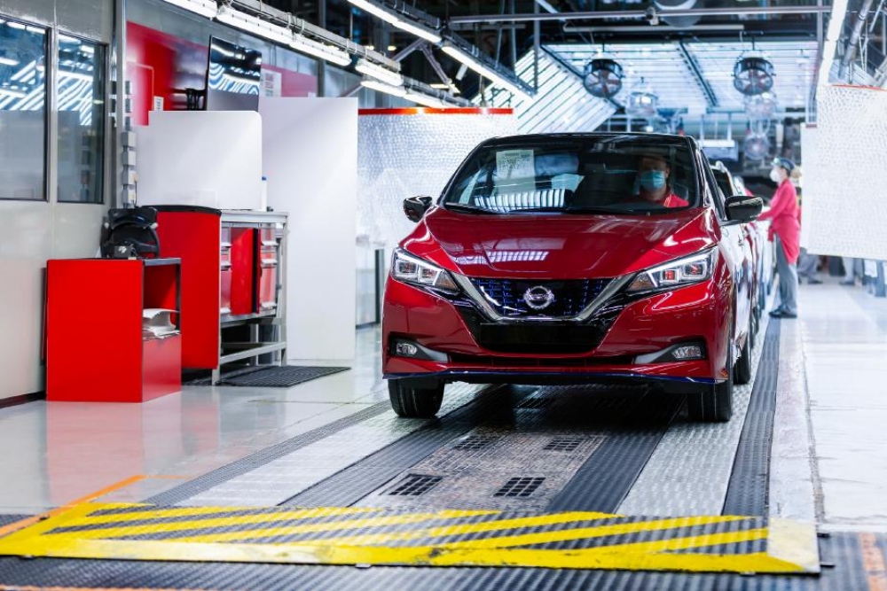 Nissan świętuje wyprodukowanie 500-tysięcznego Nissana LEAF