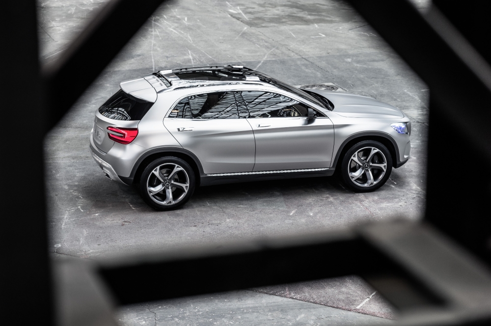 Mercedes-Benz Concept GLA - debiut w Szanghaju