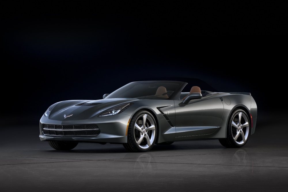 Corvette Stingray kabriolet - pierwsze zdjęcia