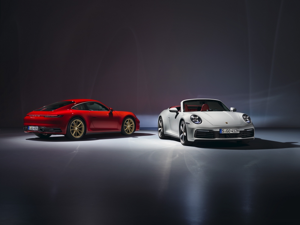 Porsche wprowadza nowe 911 Carrera Coupe i 911 Carrera Cabriolet