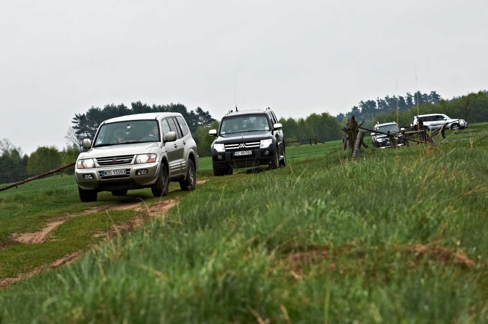 Zlot miłośników aut 4x4 Mitsubishi