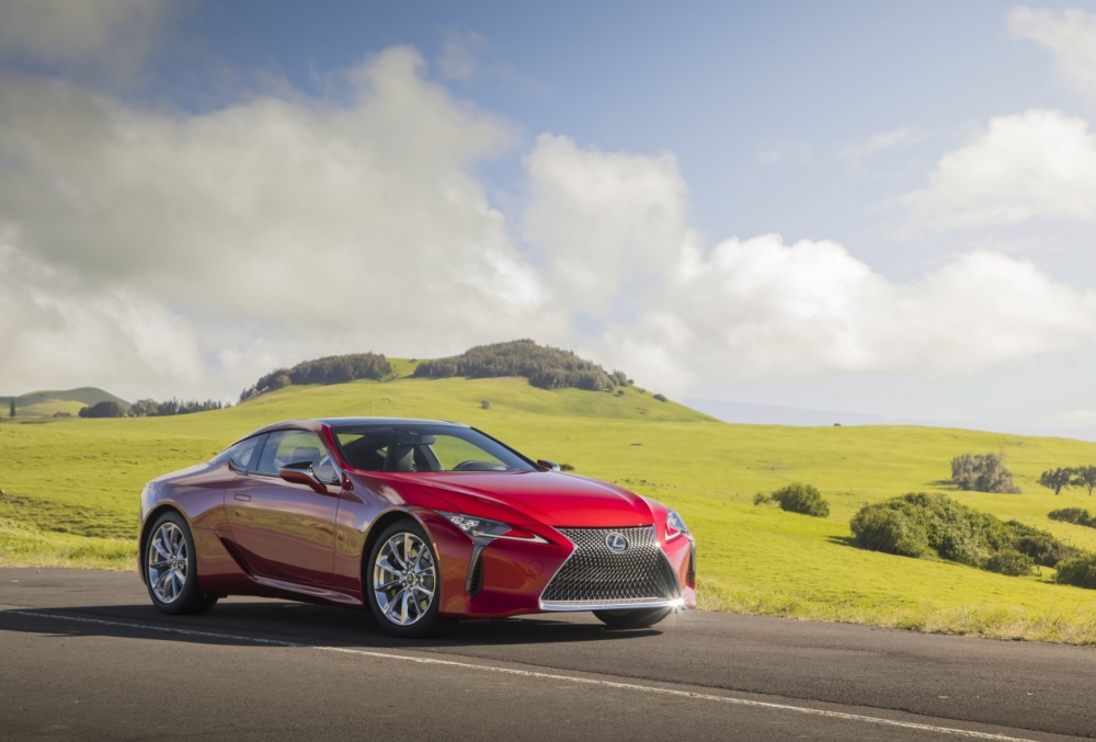 Lexus LC 500h - wyczynowe coupe Teksasu