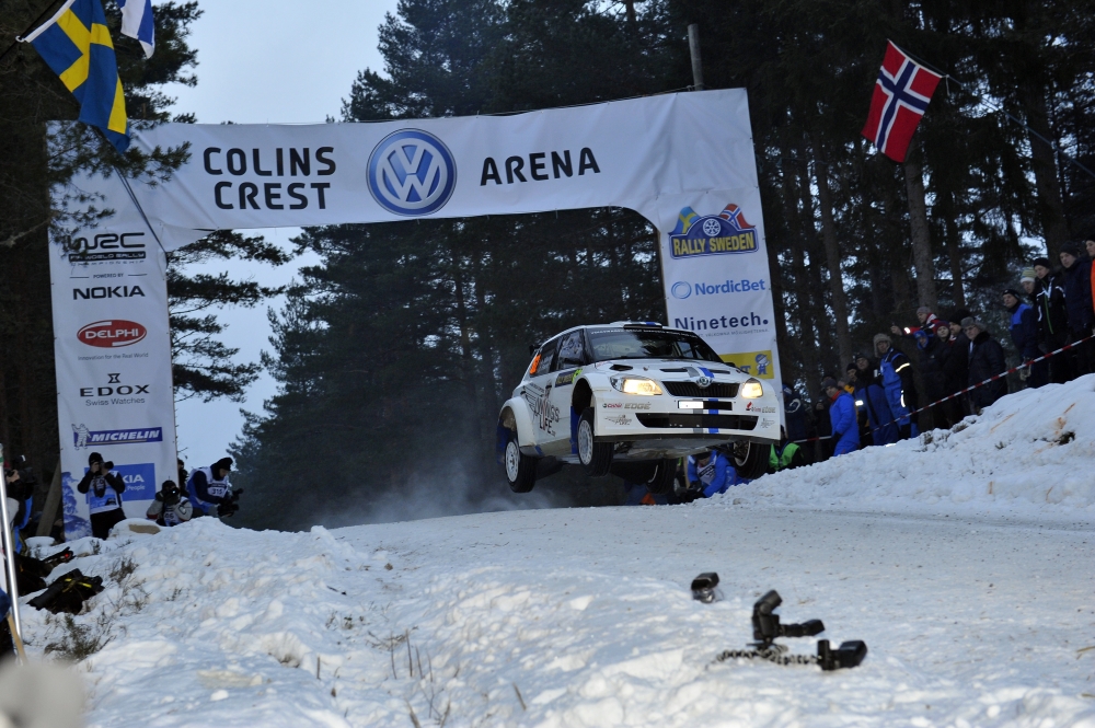 Ogier na pierwszym miejscu w klasie S2000 w Rajdzie Szwecji