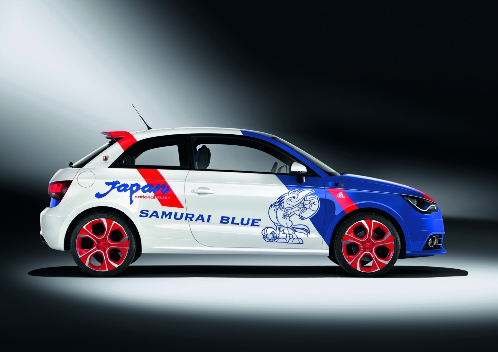 Samochód dla japońskiego piłkarza, czyli Audi A1 Samurai Blue