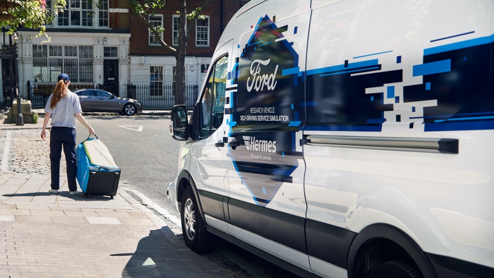 Ford i Hermes testują perspektywę autonomicznych dostaw