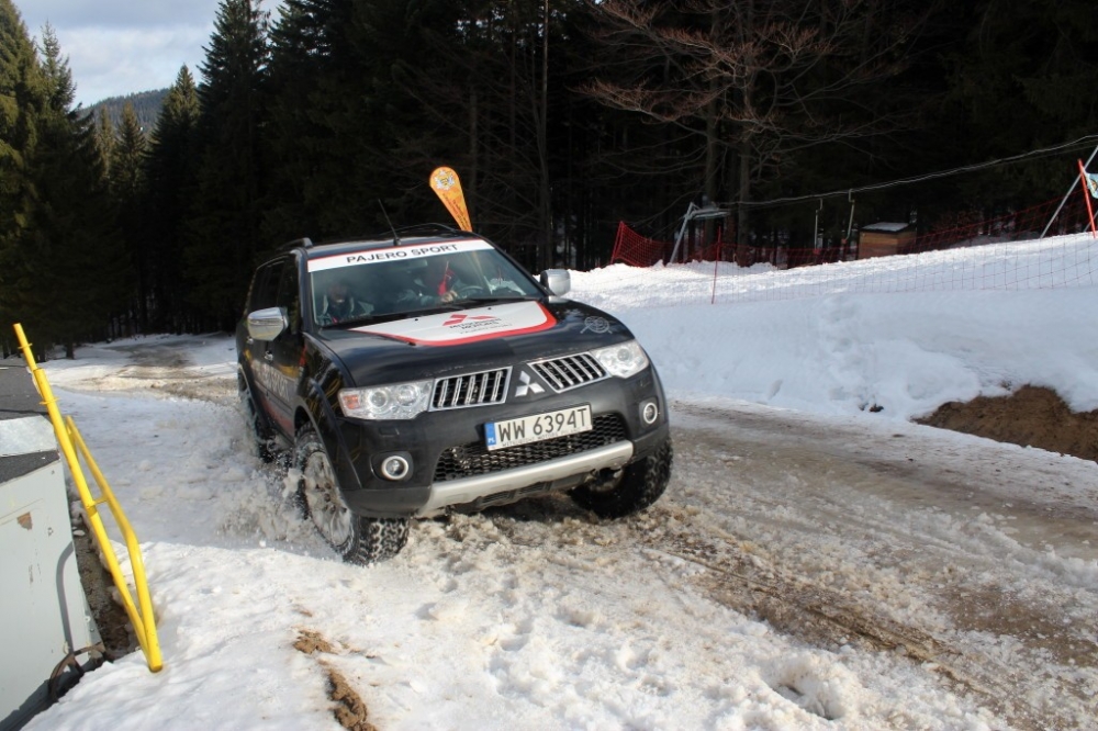 Pajero Sport wjeżdża na szczyt Pliska