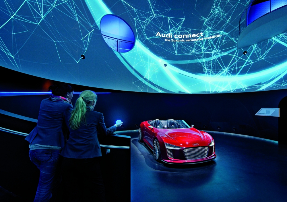 Odkryj Audi w miasteczku motoryzacyjnym Autostadt