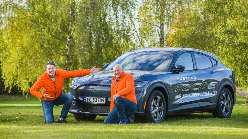 Mustang Mach-E przejechał 807,2 km na jednym ładowaniu