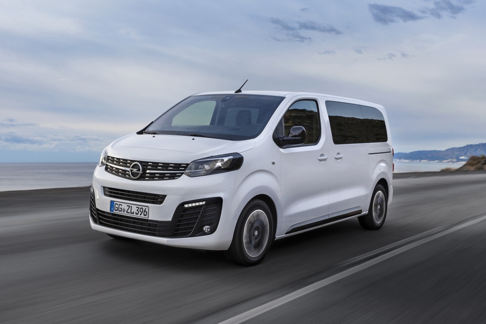 Nowy Opel Zafira Life gotowy do wyjazdu na drogę
