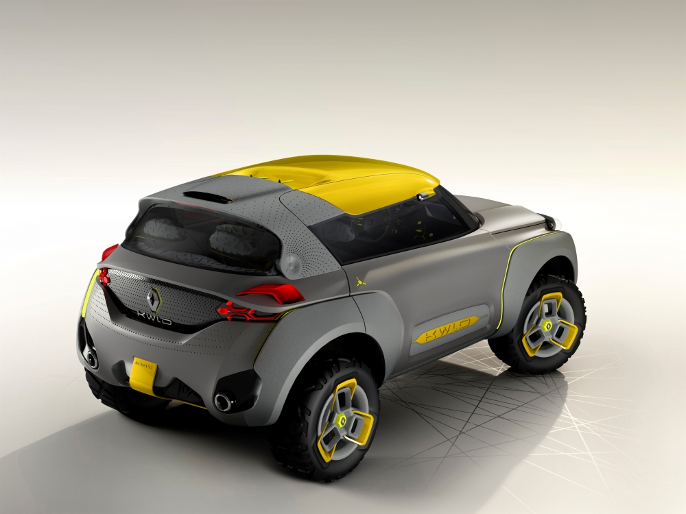 Kwid Concept - z helikopterem na pokładzie