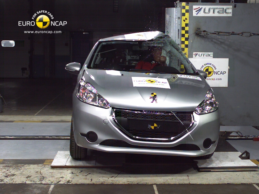 Peugeot 208 w testach Euro NCAP - 5 gwiazdek