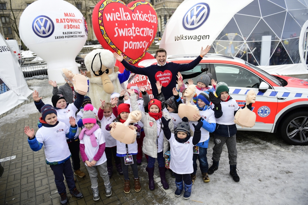 Volkswagen oraz WOŚP przeszkolili ponad pół tysiąca dzieci
