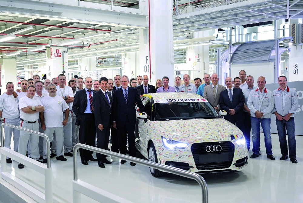 100 000 Audi A1 zjechało z taśmy produkcyjnej