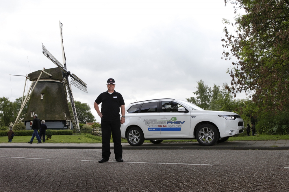 Outlander PHEV - test ekojazdy zdany celująco