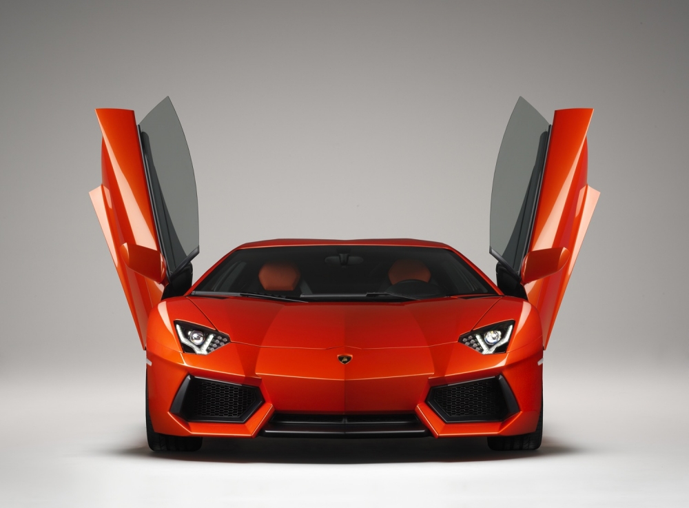 Aventador na ulicach Berlina 