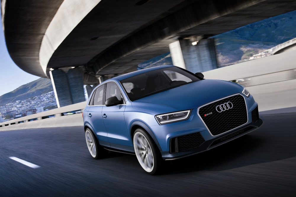 Audi RS Q3 concept - mały SUV z mocnym 