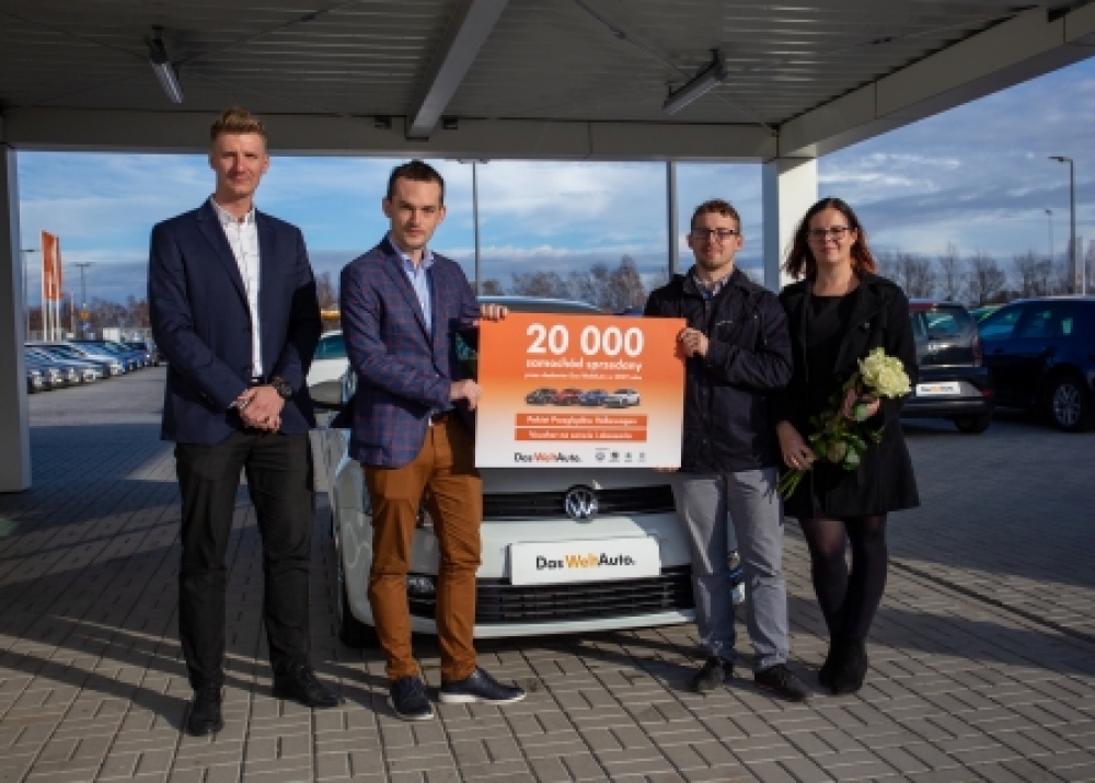 W 2019 roku dilerzy Das WeltAuto sprzedali już 20 tysięcy używanych, sprawdzonych samochodów
