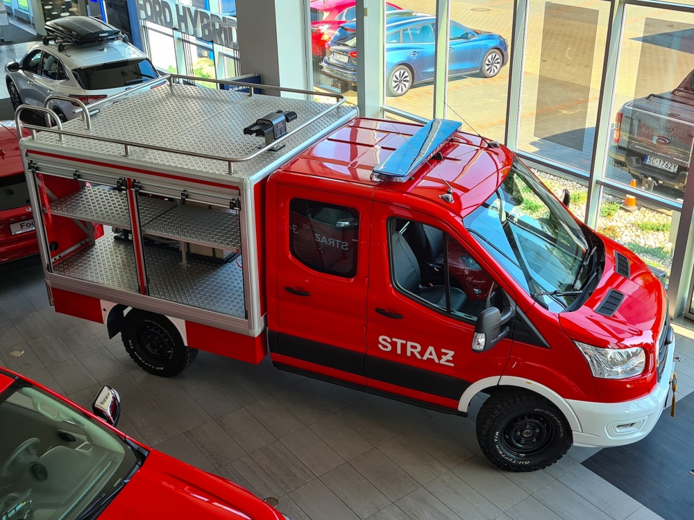 Ford Transit do zadań specjalnych dla straży pożarnej