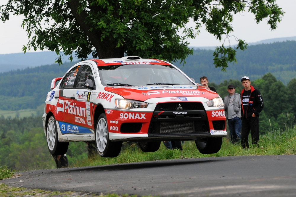 Debiut Lancera Evolution R4 w Rajdzie Karkonoskim