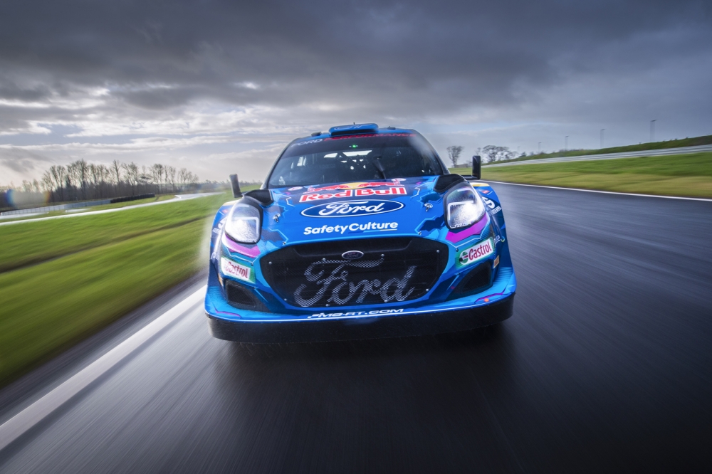 M-Sport Ford World Rally Team prezentuje nową oprawę graficzną Forda Puma WRC na sezon 2023