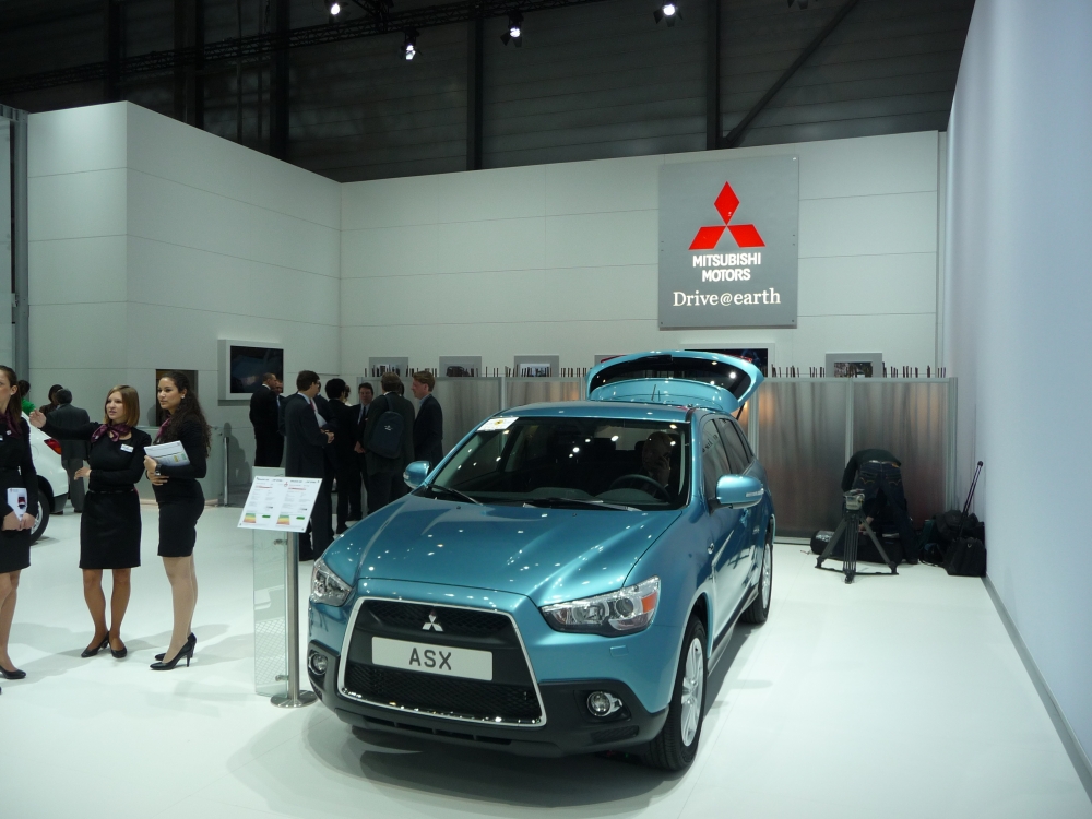 Fotorelacja ze stoiska Mitsubishi w Genewie