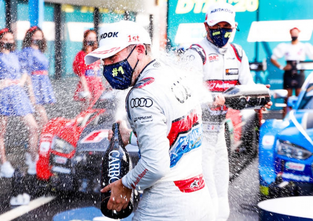 Radość Audi po wyścigach DTM w Assen: Robin Frijns zwycięża w sobotę, w niedzielę dwa miejsca na podium dla zawodników czterech pierścieni