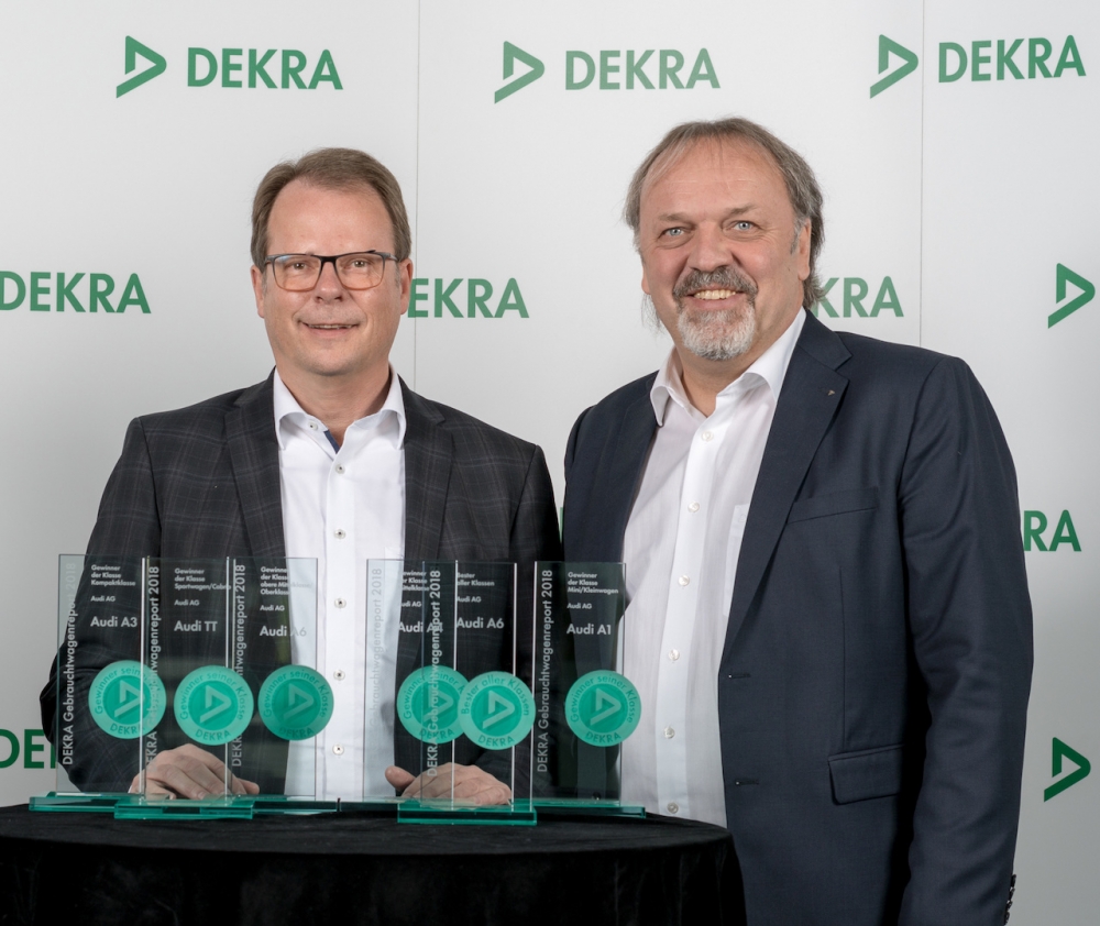 Audi najlepsze wg Dekra 2018