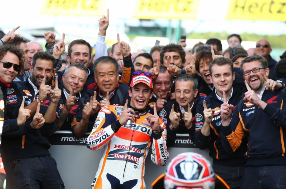Marquez znów wygrywa w MotoGP