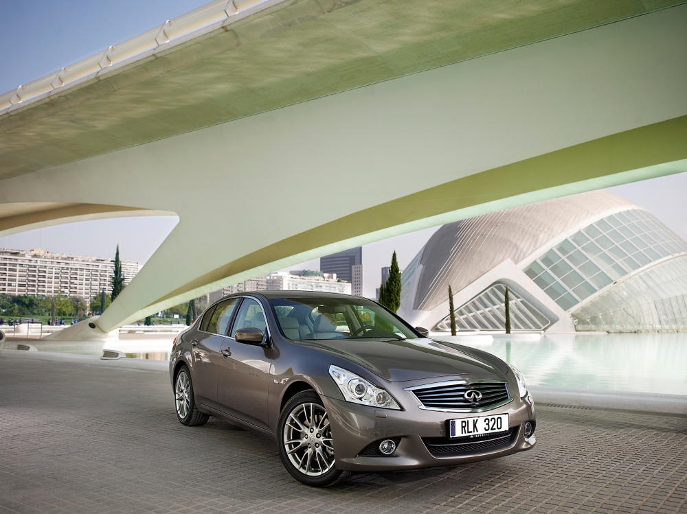 Infiniti G37x - na cztery 