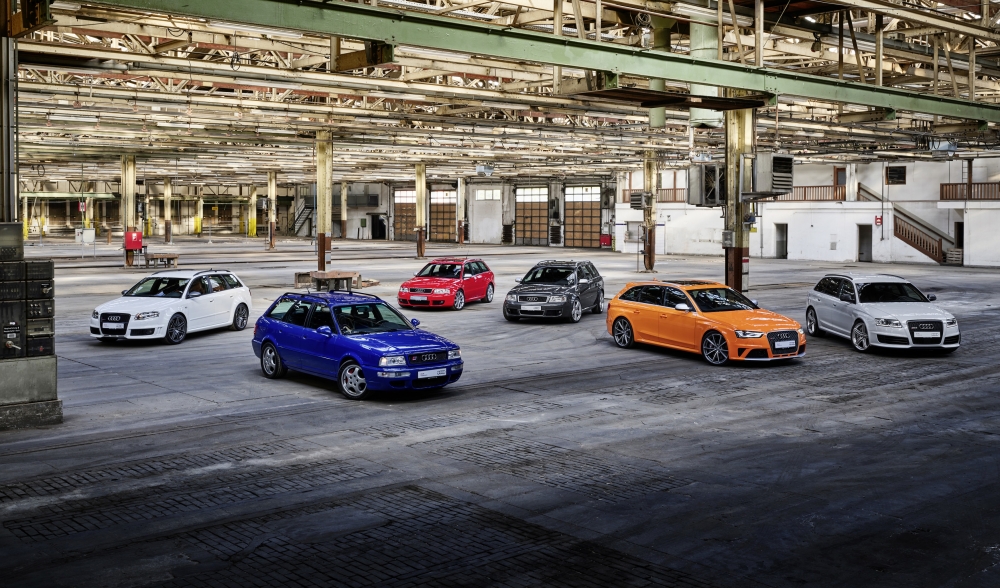 Najwyższe osiągi. Mocny charakter. Indywidualność. Audi Sport świętuje 25 lat modeli Audi RS