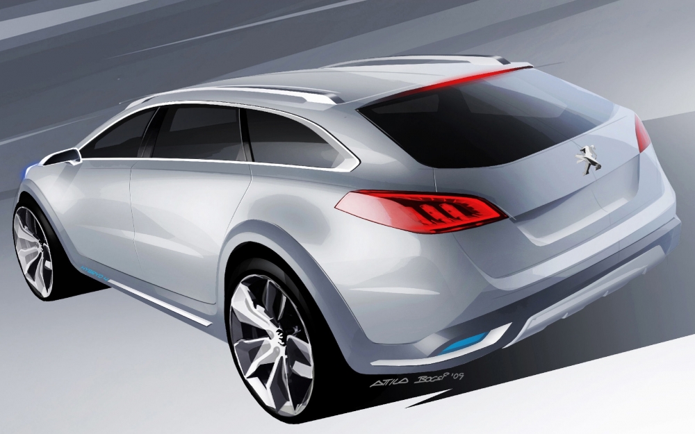 Premiery Peugeot we Frankfurcie