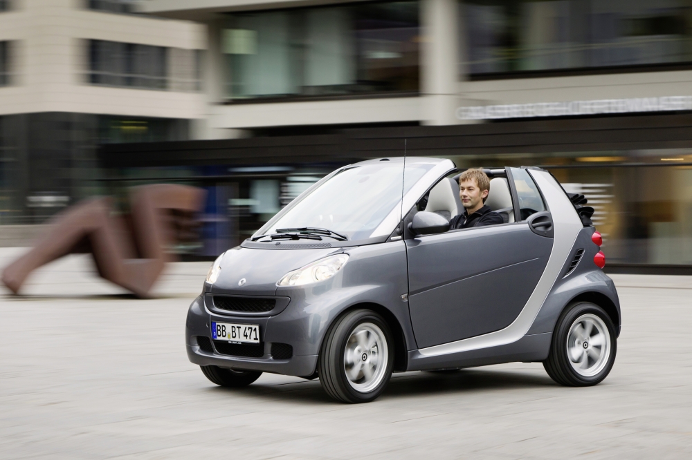 Limitowany smart fortwo pearlgrey