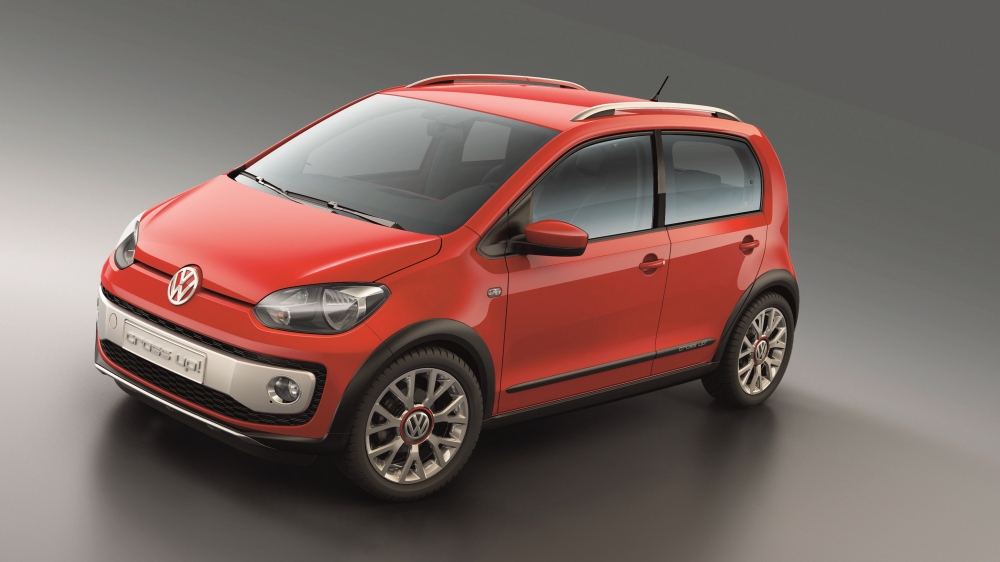 Volkswagen cross up! bez kamuflażu