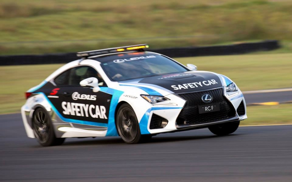 Lexus RC F samochodem bezpieczeństwa w serii V8 Supercars