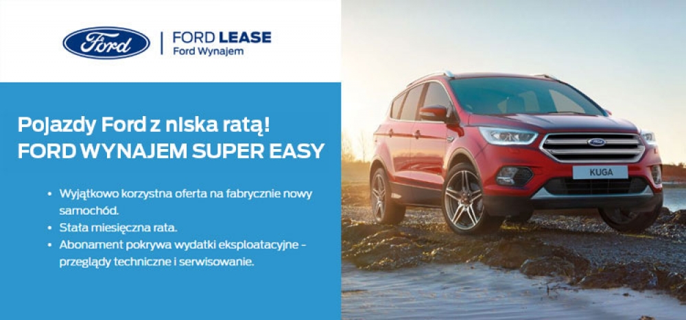 Wyceń i wynajmij Forda!