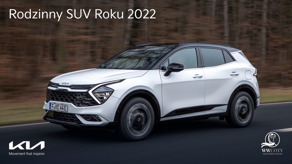 Nowa Kia Sportage wygrywa w kategorii „Rodzinny SUV” w konkursie Women’s World Car of the Year