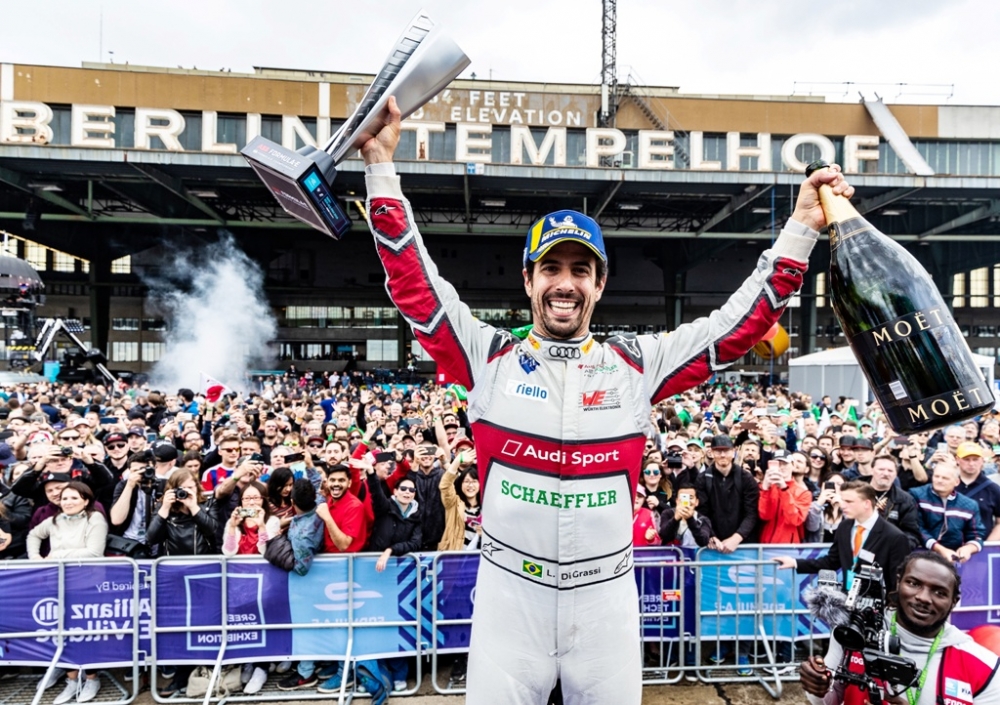Triumf w Berlinie: Audi Sport ABT Schaeffler ponownie zwycięża w wyścigu Formuły E rozgrywanym we własnej ojczyźnie