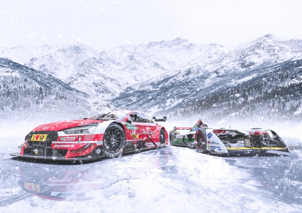 Audi na lodowym wyścigu GP Ice Race w Austrii