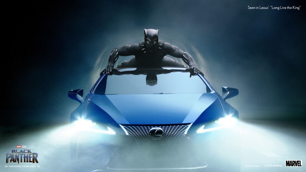 Lexus podbija media społecznościowe dzięki Czarnej Panterze