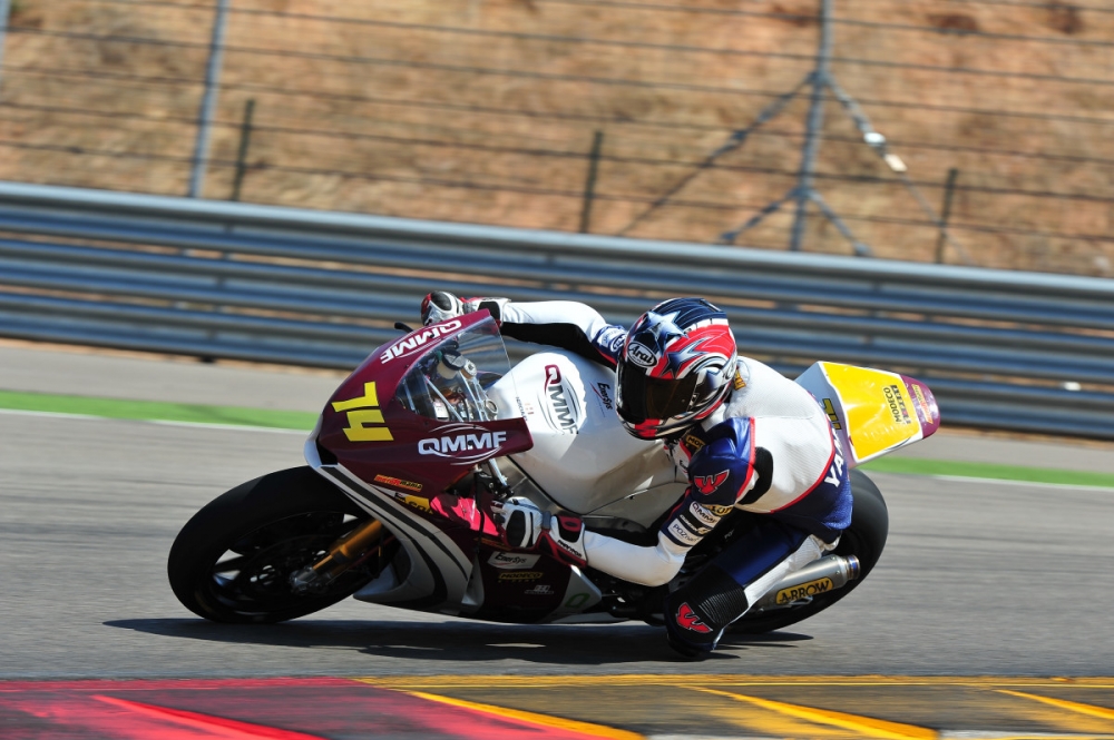 Korobacz testuje motocykl Moto2