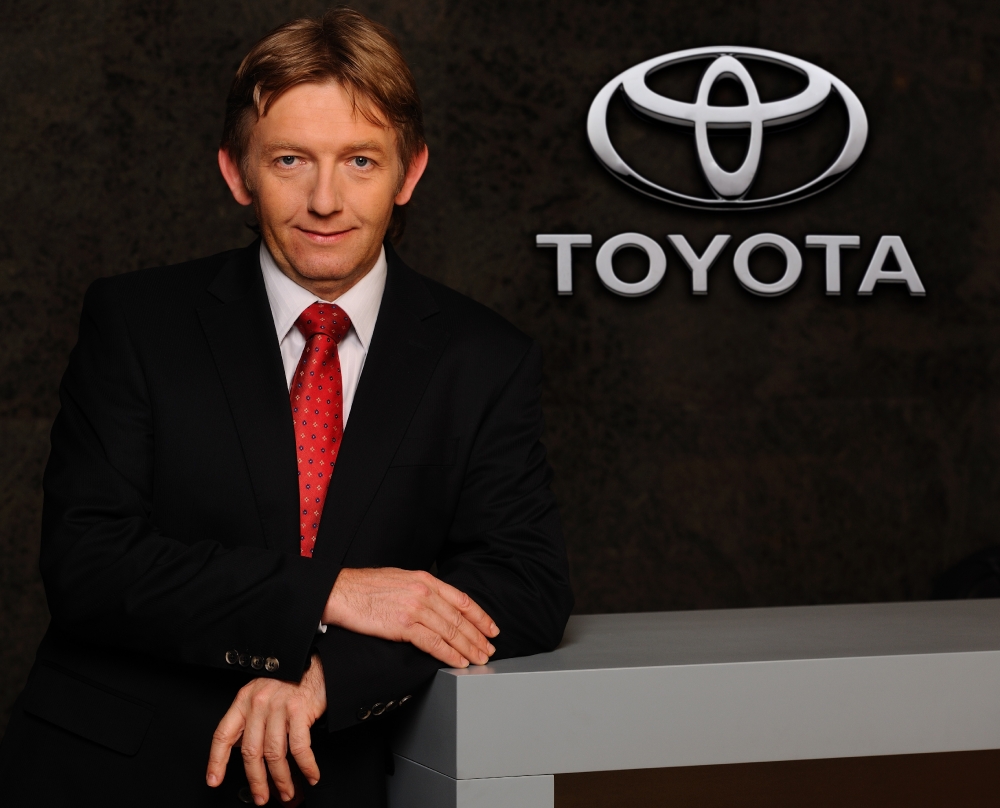 Prezydent Toyoty Jacek Pawlak otrzymał nagrodę Fleet Leader 2016
