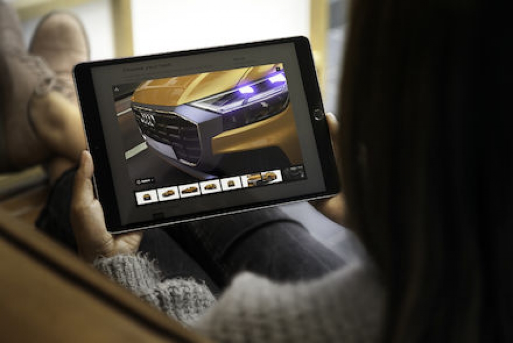 Audi uruchamia możliwość trójwymiarowej konfiguracji samochodu