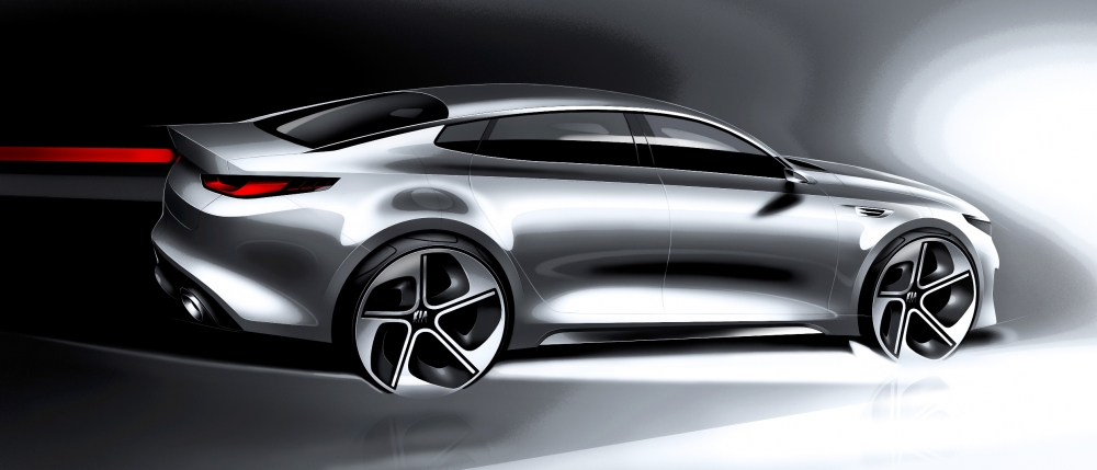 Nowa Kia Optima - oficjalne szkice