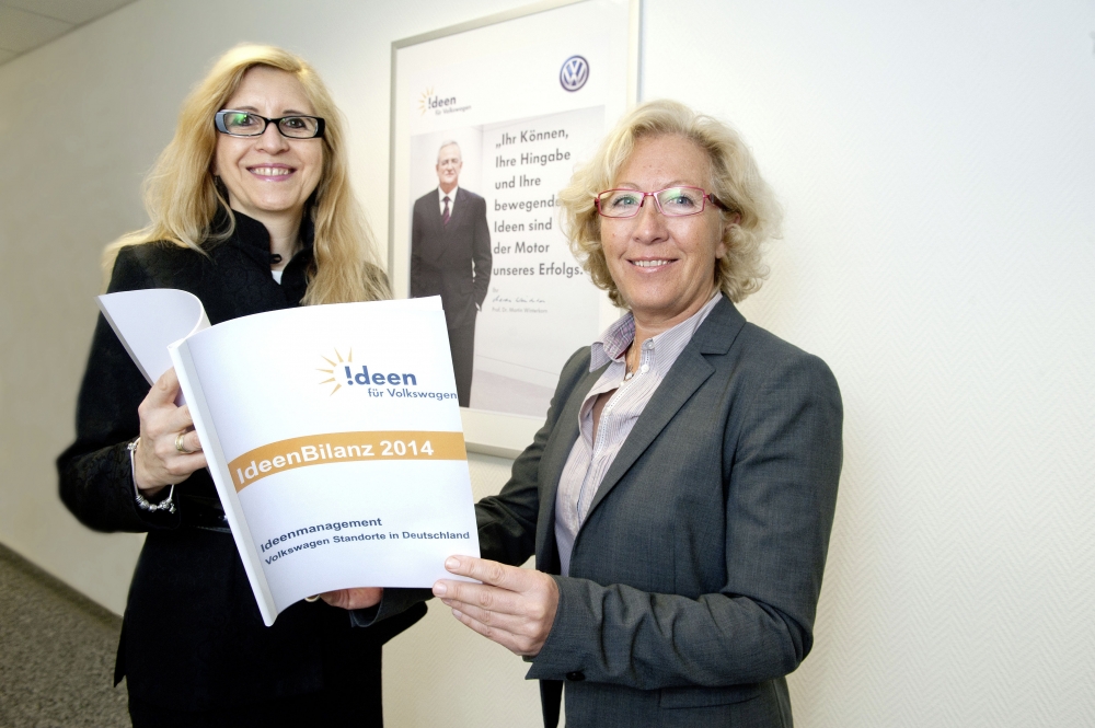 Volkswagen i rekordowa liczba wniosków racjonalizatorskich