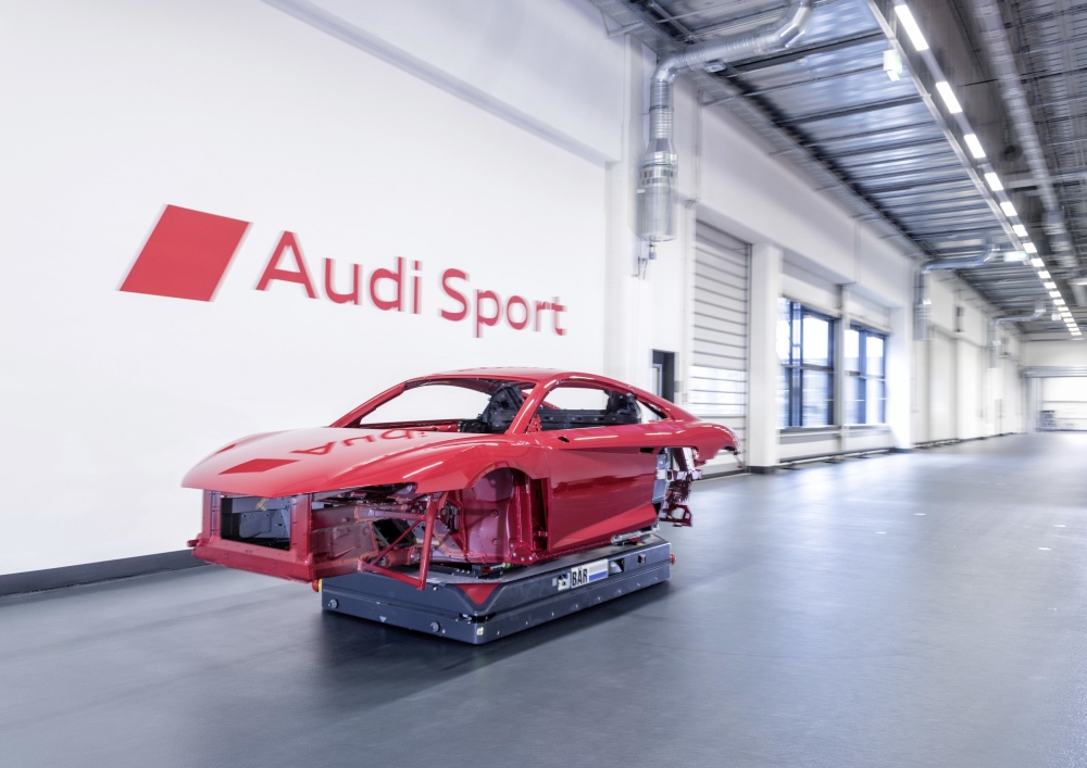 Wyróżnienie dla zakładu produkującego Audi R8
