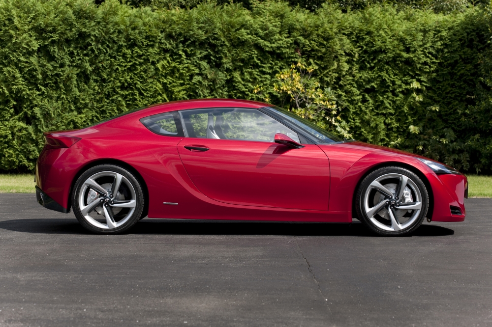 Toyota FT-86 w wersji produkcyjnej pod koniec 2011 roku