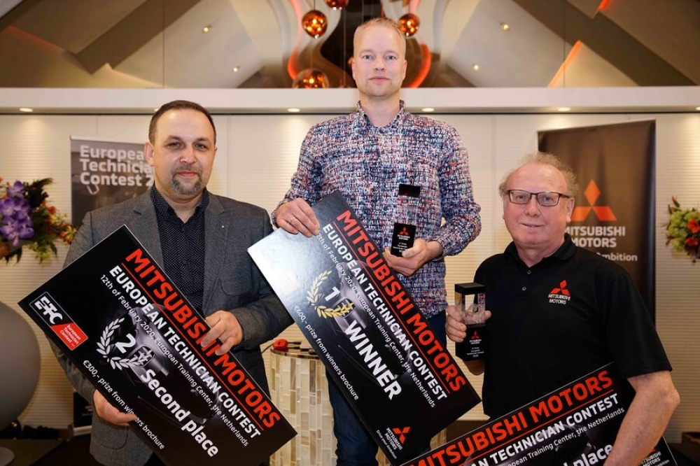 Polak drugi na podium Ogólnoeuropejskiej Olimpiady Mechaników Mitsubishi Motors