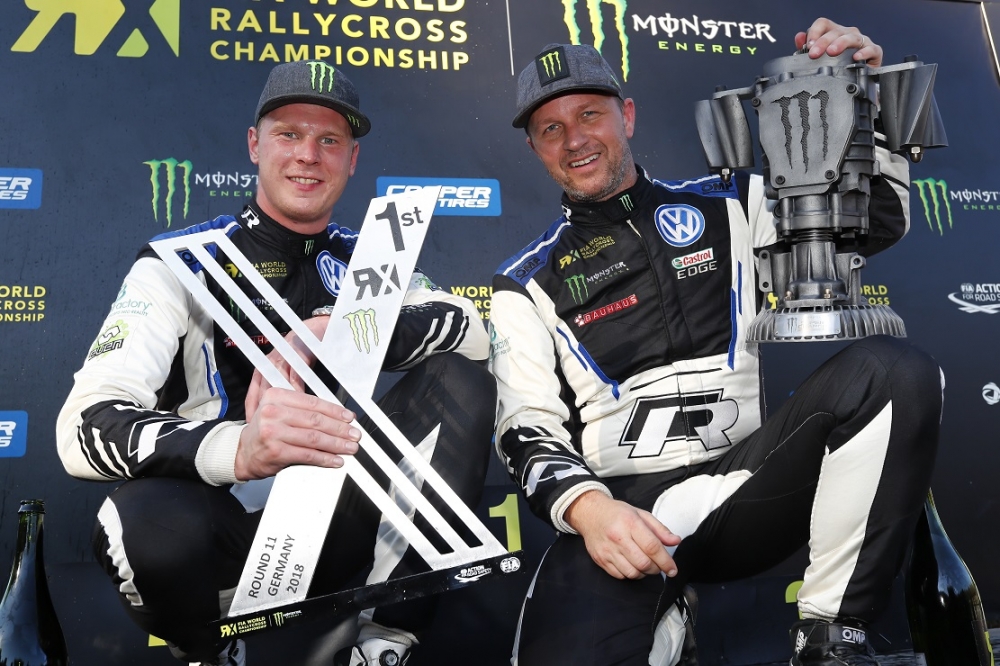 Zespół PSRX Volkswagen Szwecja wygrywa Mistrzostwa Świata FIA w Rallycrossie