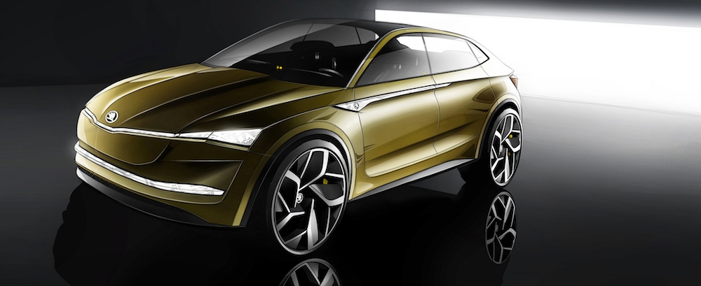Przyszłość pod napięciem: elektryczna SKODA VISION E