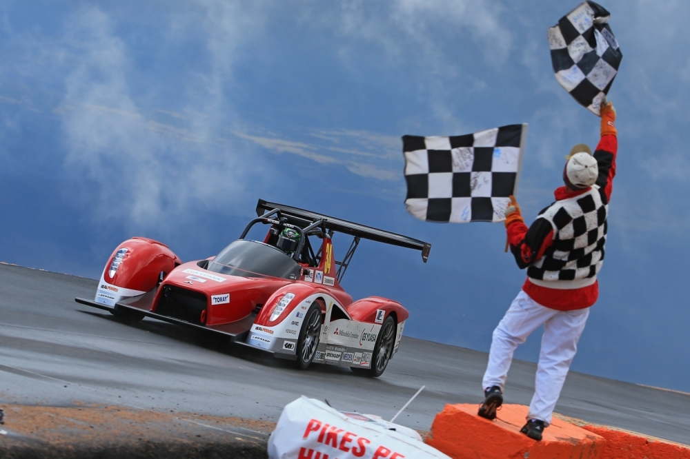 MiEV Evolution na podium w Pikes Peak